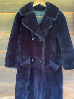 Borgana Vintage Faux Fur Coat